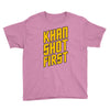 who shot first Youth Tee