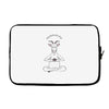 Yoga with Goat Laptop sleeve
