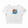 rainbow soccer Crop Top