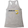 Mom to Bee Unknown Gender Racerback Tank