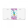 birthday troll sister License Plate