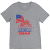 I Have an American Dream V-Neck Tee