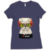 Dog-I MUSIC Ladies Fitted T-Shirt