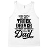 Truck Driver Dad Tank Top