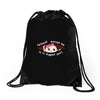 August Peeking Out Baby Girl Drawstring Bags