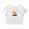 button masher Crop Top