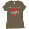 redneck sheeit Ladies Fitted T-Shirt