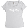TANK MAN Women's Triblend Scoop T-shirt
