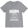 I'm Called Grandpa Because I'm Way Too Cool To Be Called Grandfather V-Neck Tee