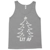 lit af christmas tree Tank Top