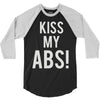 kiss my abs! 3/4 Sleeve Shirt