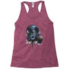 gas mask Racerback Tank
