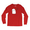 sad ghost Long Sleeve Shirts