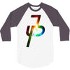 jake paul colorful galaxy 3/4 Sleeve Shirt