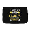 Nobody Is Perfect But If You Are A Grandpa You Are Pretty Damn Close Laptop sleeve