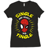friendly neighborhood single man Ladies Fitted T-Shirt