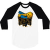 plastic debris 3/4 Sleeve Shirt