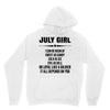 Super July Girl Unisex Hoodie