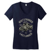 built stronger Women's V-Neck T-Shirt