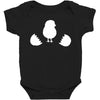 Chicken and Little Chick Baby Bodysuit