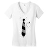 poindexter Women's V-Neck T-Shirt