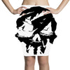 sea of theives skull Black Logo Pencil Skirts