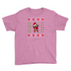 pug christmas Youth Tee