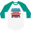 push me around grandpa 3/4 Sleeve Shirt