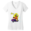 skater_2 Women's V-Neck T-Shirt