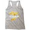 khabib gold eagle Racerback Tank