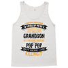 Super Cool Grandson Of A Freaking Awesome Pop Pop Tank Top