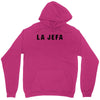 la jefa black Unisex Hoodie