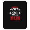 merc's gym training Mousepad