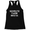 schrute farm beets Racerback Tank