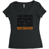 best dad ever fathers Women's Triblend Scoop T-shirt