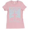 water is sacred no pipelines Ladies Fitted T-Shirt
