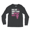 Girls Just Want to Have Fundamental Rights Long Sleeve Shirts