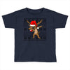 christmas reindeer dabbing Toddler T-shirt
