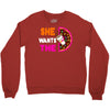 She Wants The D - Dunkin Donuts Crewneck Sweatshirt