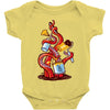 angle gravity Baby Bodysuit