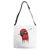 IM DEAD HELP Adjustable Strap Totes