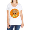 I am Groot Ladies Curvy T-Shirt