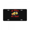in rust we trust  rat beetle hot rod License Plate