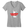 i pooped today Women's V-Neck T-Shirt