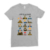 life is a game Ladies Fitted T-Shirt