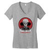 red sun uzumak Women's V-Neck T-Shirt
