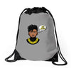 hey auntie Drawstring Bags