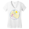 beach Women's V-Neck T-Shirt