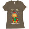 please, kill me! Ladies Fitted T-Shirt