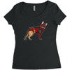 dead shepherd Women's Triblend Scoop T-shirt